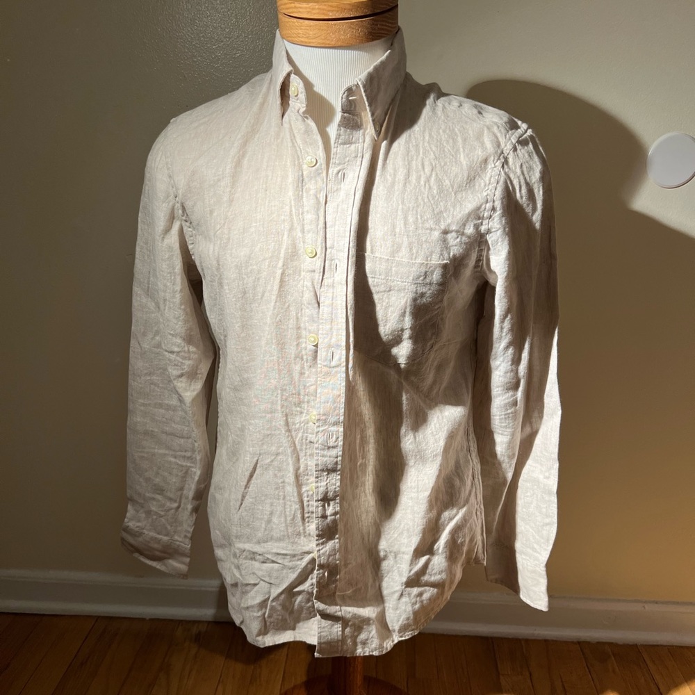 J Crew Linen Shirt